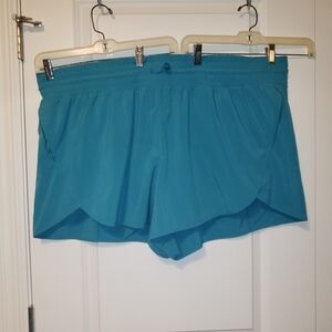All In Motion women's plus size 3X athletic shorts turquoise teal- 2 for $16